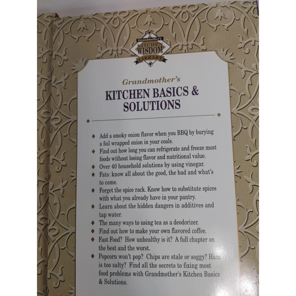 Grandmother's Kitchen Wisdom 4 Books: Secrets, Nat Remedies, Holiday Trad, Basic